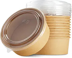 45 Pack eco-friendly microwavable food containers